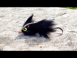 Black Leech Articulated Streamer Fly Tying Instructions By Ruben Martin