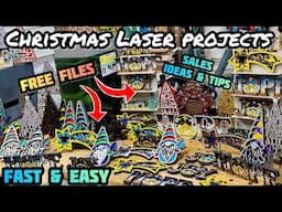 Easy Laser Christmas Projects: Free Files, Sales Ideas, Tips, & More