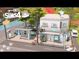 Veterinary Clinic😺🐕‍🦺  | MT. Komorebi🌸 | Stop Motion Build | The Sims 4 | No CC