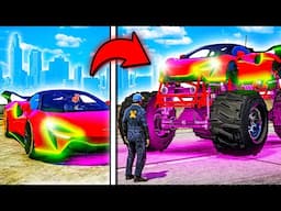 From Supercar to MONSTER TRUCK! This is MAD! (GTA 5)