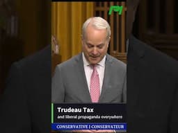 Trudeau tax and liberal propaganda everywhere. Don't be fooled  - Political Impact  #shortvideo