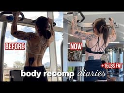 I Gained 15 Pounds of FAT... So I Challenged Myself for Two Months | Body Recomp Diaries Episode 1