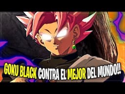 No me IMAGINÉ algo así... ¿El actual MEJOR DEL MUNDO es DERROTADO por un GOKU BLACK? DBFZ