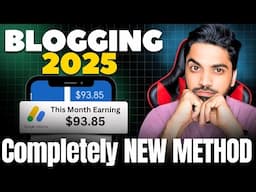 Blogging 2025 | Life Chnaging Method (Earn Rs. 23k Monthly)✅✅✅