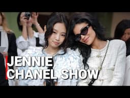 BLACKPINK JENNIE 제니 interactions with Celebrities At Chanel Fashion Show 2025