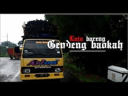 Truk gedeng barokah muatan berlebihan