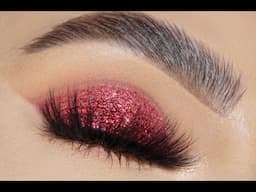 RED SUNSET MAKEUP LOOK ❤️‍🔥