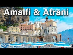 Atrani and Amalfi WALK 8K - Amalfi Coast Most Beautiful Italian Village