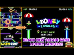 Looney Landers - The Brand New Arcade Style Game From Pixel Games! Future Evercade Game?