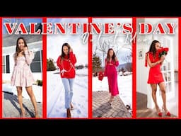 Valentine's Day Outfit Ideas | Valentine's Day Outfits Try-On Haul