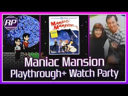 Maniac Mansion Playthrough & Watch Party - Retro Pals