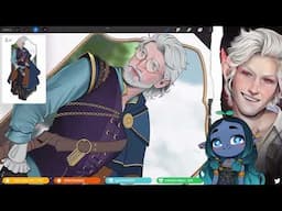 ART STREAM | Percy: Critical Role The Legend of Vox Machina | Twitch VOD