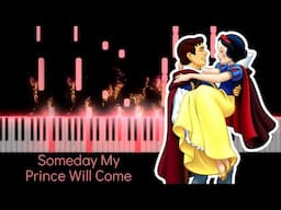 Someday My Prince Will Come from Disney 's Snow White and the Seven Dwarfs - Disney Piano Cover