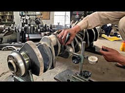 Crankshaft || Automotive Engine Crankshaft Grinding, Polishing, and Balancing