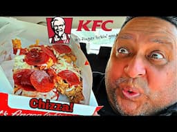 KFC's New Chizza Review!