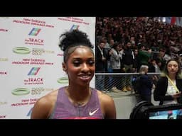 Masai Russell All About Momentum In 2025! Another Big Win At The New Balance Grand Prix