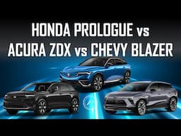 ENGINEER'S REVIEW COMPARISON: ACURA ZDX vs HONDA PROLOGUE vs CHEVY BLAZER EV // WHICH IS BEST?