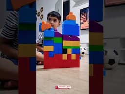 Ismael playing ▶️ with Blocks  #ismael #block #kids