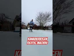 Kanadierbogen Richtig Fahren | Bauer Skills Sonntag