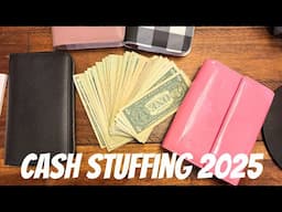 First Cash Stuffing of 2025 Pay | January No. 1 | Cash Envelope System