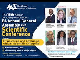 15th Biannual Scientific Conference And General Assembly Of The African Academy Of Science