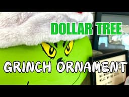 Dollar Tree Grinch Ornament DIY: You're a Mean One! | Dollar Tree Ornament Makeover 5