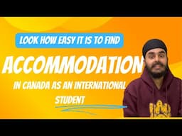 Look how easy it is to find accommodation in Canada if you are coming as an international student