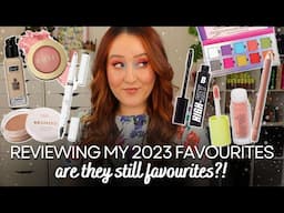 REVIEWING MY 2023 MAKEUP FAVOURITES! Are They Still Favourites... Cruelty Free & Affordable Make Up