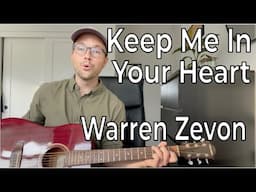 How to Play "Keep Me In Your Heart" by Warren Devon | Easy Guitar Tutorial | Beginner Guitar Lesson