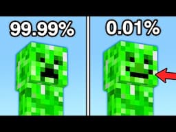 Minecraft's Most Rarest Mobs!