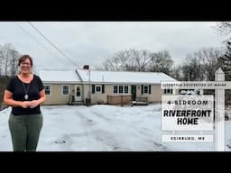 4-Bedroom Riverfront Home | Maine Real Estate