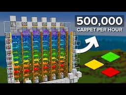 Minecraft Carpet Duper For Infinite Fuel - 500,000 Per Hour