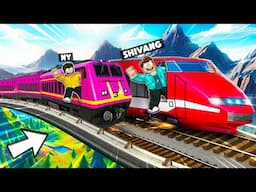 UNLOCKING WORLD FASTEST BULLET TRAIN IN ROBLOX !!