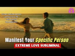 Listen for 5 mins & Your SP will go crazy after you 😍 | Manifest Specific Person Subliminal