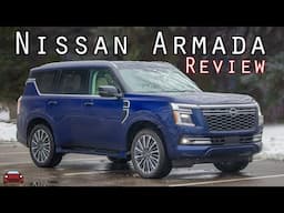 2025 Nissan Armada Platinum Reserve Review - Is It BETTER Than A Grand Wagoneer? ($86,000)