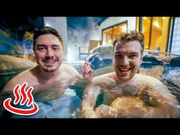 Inside Japan's LARGEST Hotel Room ♨️ 2 PRIVATE Baths + Swimming Pool | Feat. @CDawgVA