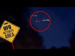 UFO's / DRONE's Filmed Over The UK RAF Base | RENDLESHAM FOREST CAMP OUT