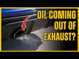 5 Reasons Oil Coming Out of Exhaust | Meaning & Is It Safe?