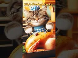 Kitty's Thanksgiving Joy: Friends, Food & Fun! #AI (Kitty's Wonderful Life - 7)