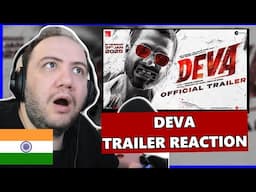 🇮🇳 Deva | Official Trailer l Shahid Kapoor | Pooja Hegde | Rosshan Andrrews | Producer Reacts