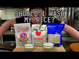 Should You Wash Your Rice? | Woo Can Cook #food #cooking #recipe #chinesefood