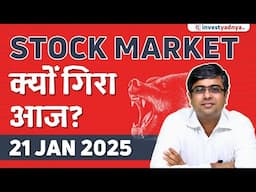 Stock Market क्यों गिरा आज? Parimal Ade