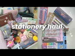 huge stationery haul 🍓 pens, highlighters from stationery pal 🌈