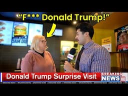 Donald Trump Surprise Visit Prank At Fast Food Restaurants!