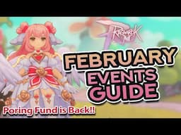 FEB 2025 Events Guide: Poring Fund is BACK! ~ Ragnarok M: Eternal Love