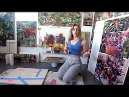 5 Months in a Painting Studio (money dirt & love)