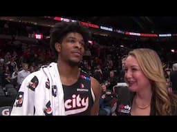 Scoot Henderson Postgame Interview | Brightside Windows Baseline Report | POR vs IND | 2/04/2025