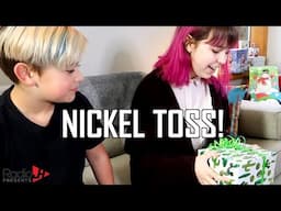 CHRISTMAS Nickel Toss 2018 | FORTNITE TOYS & MUSIC MONEY