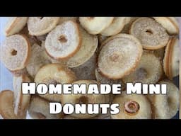 Homemade Mini Donuts 🍩 | By Anne Kobayashi 🍒