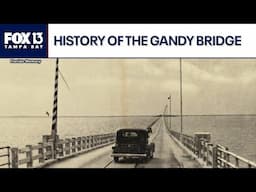 How did the Gandy Bridge get its name?